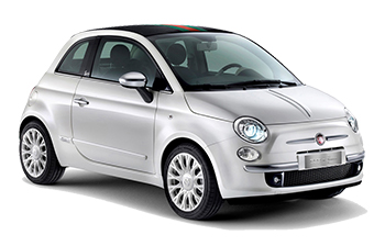 Fiat 500 Convertible wynajem samochodów