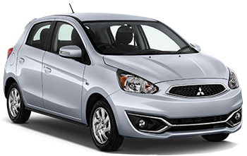 Mitsubishi Mirage wynajem samochodów