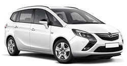 Opel Zafira wynajem samochodów