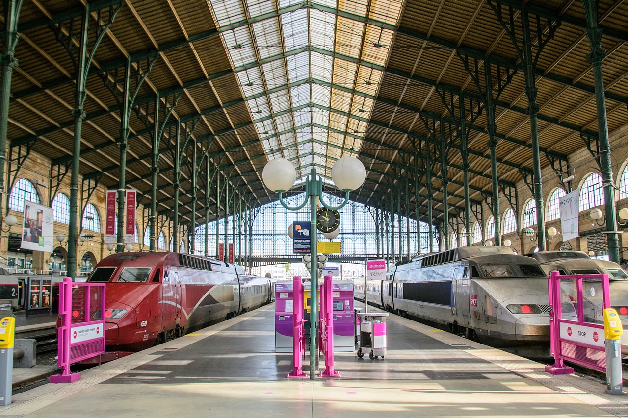Paryż stacja kolejowa Gare du Nord