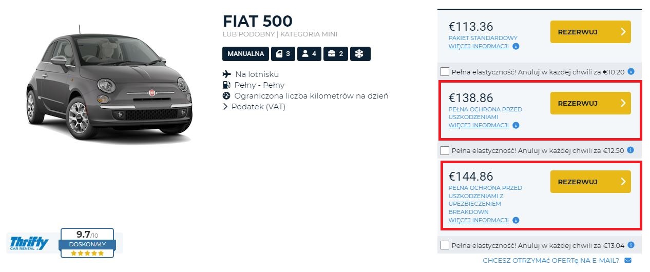 Pełna ochrona przed uszkodzeniami